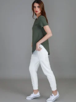 3rd Story Elwood [-5cm] Curved Hem Tee< Short Sleeves