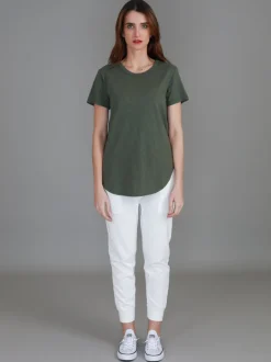 3rd Story Elwood [-5cm] Curved Hem Tee< Short Sleeves