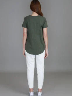 3rd Story Elwood [-5cm] Curved Hem Tee< Short Sleeves