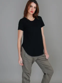 3rd Story Elwood [-5cm] Curved Hem Tee< Short Sleeves