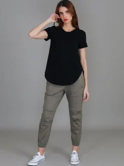 3rd Story Elwood [-5cm] Curved Hem Tee< Short Sleeves