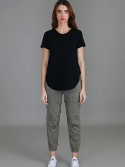 3rd Story Elwood [-5cm] Curved Hem Tee< Short Sleeves