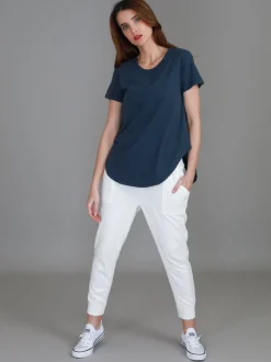 3rd Story Elwood [-5cm] Curved Hem Tee< Short Sleeves