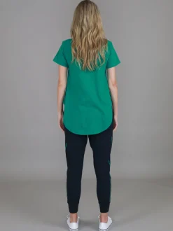 3rd Story Elwood Curved Hem T Shirt< Short Sleeves