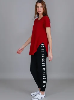 3rd Story Elwood Curved Hem T Shirt< Short Sleeves