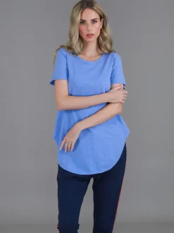 3rd Story Elwood Curved Hem T Shirt< Short Sleeves
