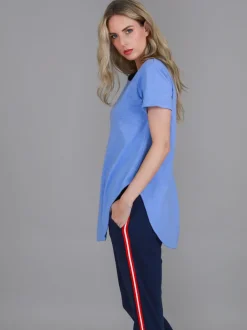 3rd Story Elwood Curved Hem T Shirt< Short Sleeves