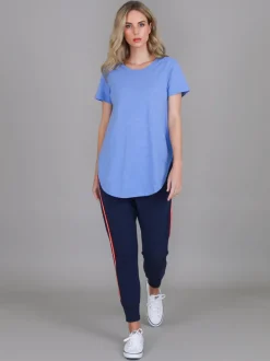 3rd Story Elwood Curved Hem T Shirt< Short Sleeves