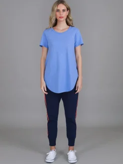 3rd Story Elwood Curved Hem T Shirt< Short Sleeves