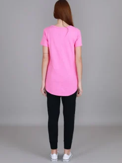 3rd Story Elwood Curved Hem T Shirt< Short Sleeves