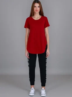 3rd Story Elwood Curved Hem T Shirt< Short Sleeves