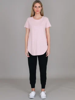 3rd Story Elwood Curved Hem T Shirt< Short Sleeves