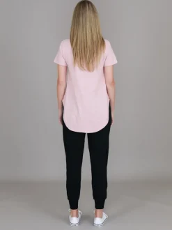 3rd Story Elwood Curved Hem T Shirt< Short Sleeves