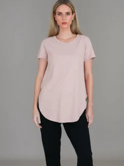 3rd Story Elwood Curved Hem T Shirt< Short Sleeves