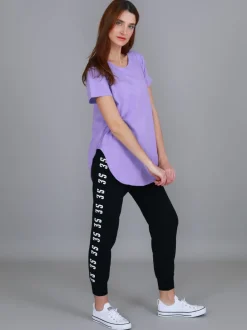 3rd Story Elwood Curved Hem T Shirt< Short Sleeves