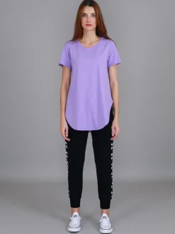 3rd Story Elwood Curved Hem T Shirt< Short Sleeves