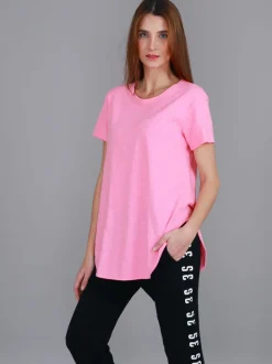 3rd Story Elwood Curved Hem T Shirt< Short Sleeves