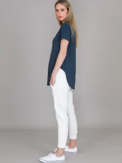 3rd Story Elwood Curved Hem T Shirt< Short Sleeves