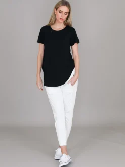 3rd Story Elwood Curved Hem T Shirt< Short Sleeves