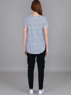 3rd Story Elwood Curved Hem T Shirt< Short Sleeves