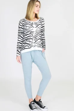 3rd Story Emerson Zebra Long Sleeve Tee< Long Sleeves