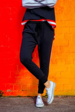 3rd Story Evelyn Contrast Stripes Jogger< Joggers