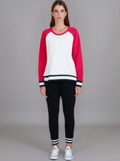 3rd Story Everly 3S Logo Raglan Crewneck Sweatshirt< Sweatshirts|Sweatshirts