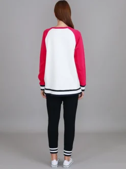 3rd Story Everly 3S Logo Raglan Crewneck Sweatshirt< Sweatshirts|Sweatshirts