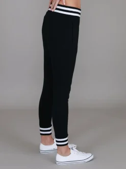 3rd Story Fia /White Stripe Rib Jogger Pants< Joggers