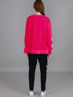 3rd Story Frankie Five Star V Neck Sweatshirt< Sweatshirts|Sweatshirts