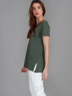 3rd Story Frankie V Neck T Shirt< Short Sleeves