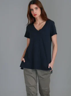 3rd Story Frankie V Neck T Shirt< Short Sleeves