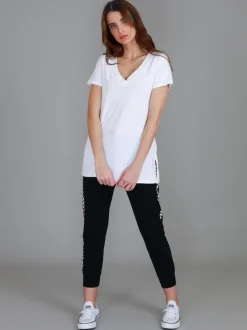 3rd Story Frankie V Neck T Shirt< Short Sleeves