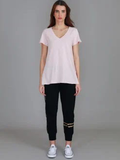 3rd Story Frankie V Neck T Shirt< Short Sleeves