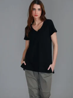 3rd Story Frankie V Neck T Shirt< Short Sleeves