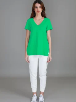 3rd Story Frankie V Neck T Shirt< Short Sleeves