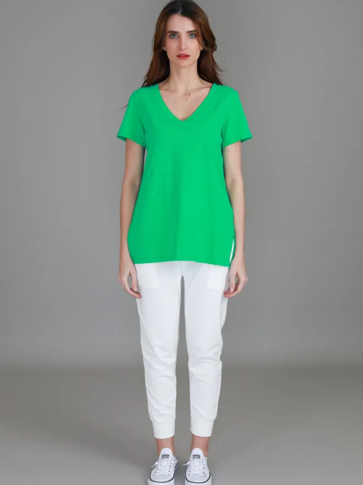 3rd Story Frankie V Neck T Shirt< Short Sleeves