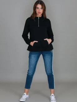 3rd Story Gianna Half Zip Sweatshirt< Sweatshirts|Sweatshirts