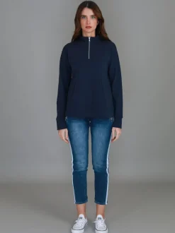 3rd Story Gianna Half Zip Sweatshirt< Sweatshirts|Sweatshirts