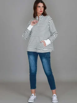 3rd Story Gianna Half Zip Sweatshirt< Sweatshirts|Sweatshirts