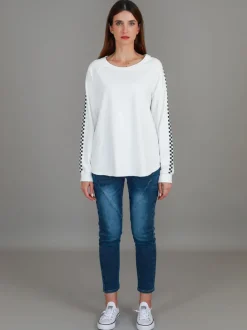 3rd Story Gil Check Stripe Sweatshirt< Sweatshirts|Sweatshirts