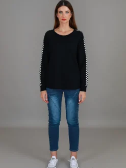 3rd Story Gil Check Stripe Sweatshirt< Sweatshirts|Sweatshirts