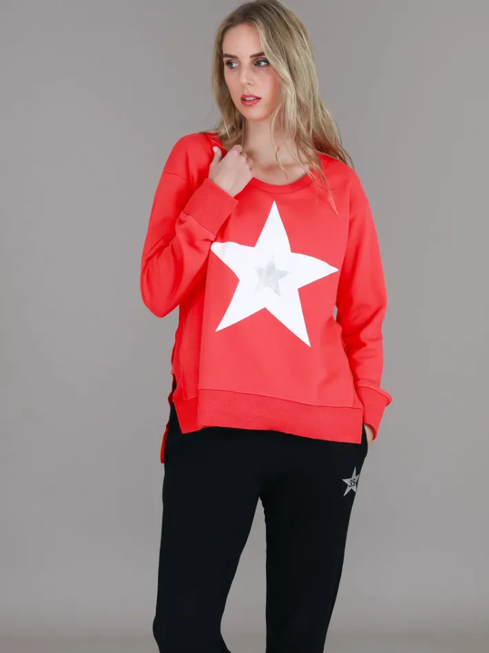 3rd Story Grace Silver Star Sweatshirt< Sweatshirts|Sweatshirts