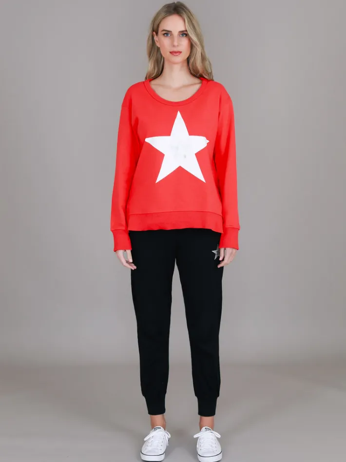 3rd Story Grace Silver Star Sweatshirt< Sweatshirts|Sweatshirts
