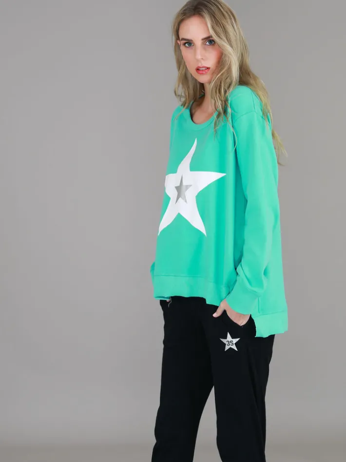 3rd Story Grace Silver Star Sweatshirt< Sweatshirts|Sweatshirts