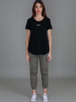 3rd Story Gracie Gold Bow Short Sleeve T Shirt< Short Sleeves