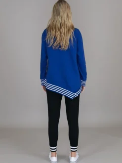 3rd Story Gwyneth Striped Rib Sweatshirt< Sweatshirts|Sweatshirts