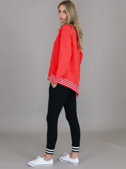 3rd Story Gwyneth Striped Rib Sweatshirt< Sweatshirts|Sweatshirts
