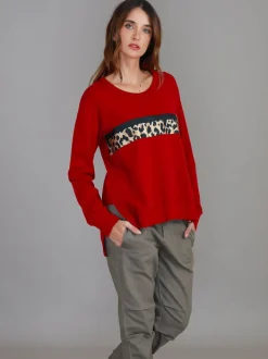 3rd Story Harvie Leopard Band Sweatshirt< Sweatshirts|Sweatshirts