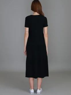 3rd Story Hazel Tiered Midi Dress< Short Sleeve Dress